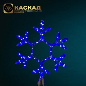 Снежинка 2D 40см