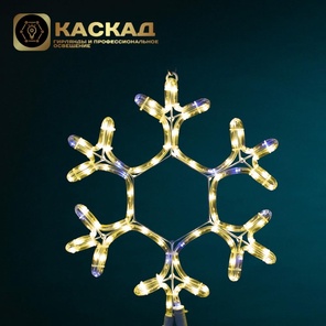 Снежинка 2D 40см