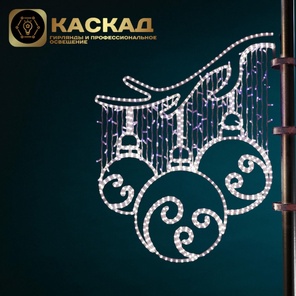 Консоль "Шары на ветке", 1,30*1,02 м