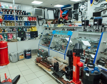 Отдел запчастей для грузовых автомобилей