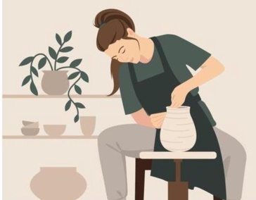 Мастер-классы по лепке, гончарный круг и декор изделия - от 2 000 руб.