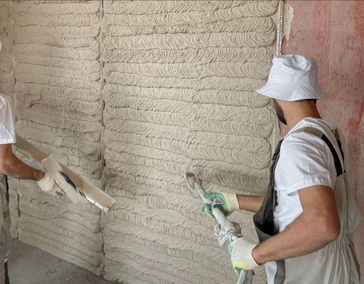 Механизированная штукатурка стен