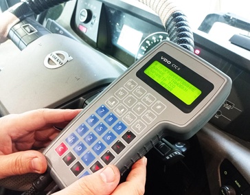 Калибровка европейского тахографа