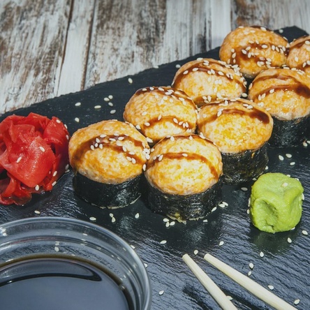 Запеченные роллы