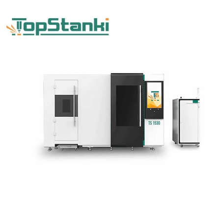 Лазерные станки по металлу с защитной кабиной КНР