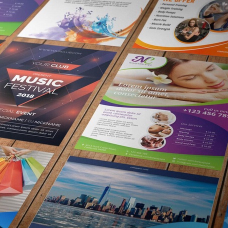 Печать листовок, визиток, брошюр и буклетов в Геническе