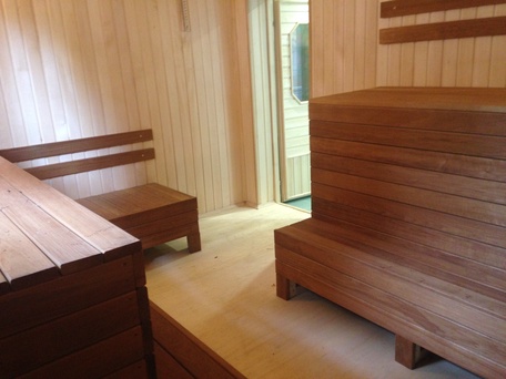 Русская баня на дровах