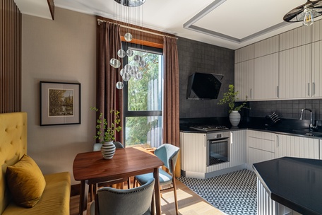 Двухкомнатные апартаменты "Сосны" в Светлогорске