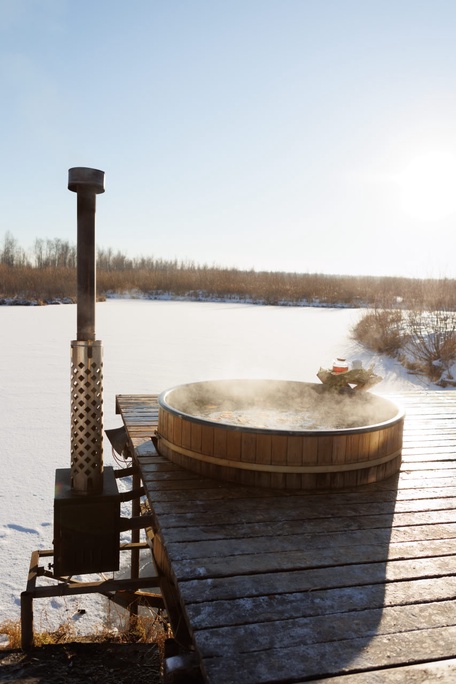 Баня озерная