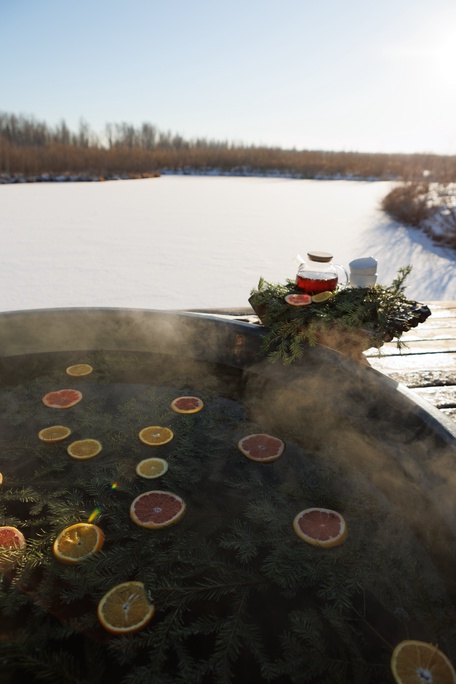 Баня озерная