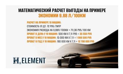 Экономия топлива до 65 %