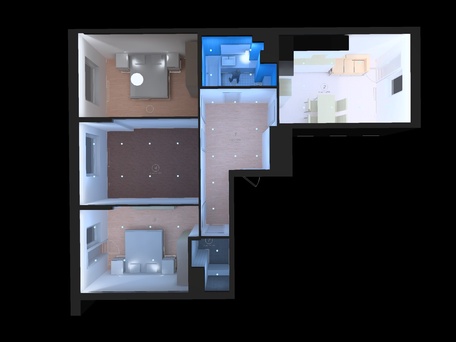 Проект 3х комнатной квартиры в СПБ.