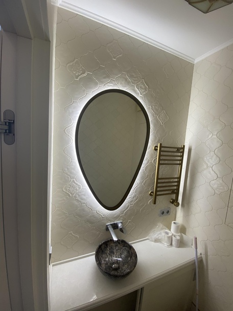 Обрамление деревом или МДФ