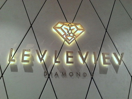 Металлические буквы с подсветкой