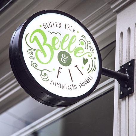 Световой панель-кронштейн двусторонний