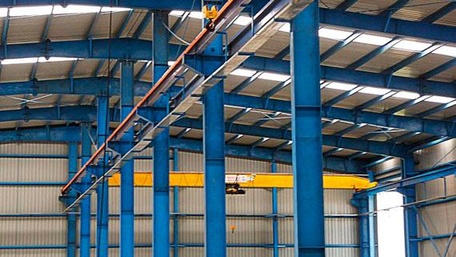 Монтаж колонн